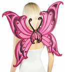 Glitter Wings - Black & Hot Pink