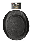 Glitter Mesh Top Hat- Black