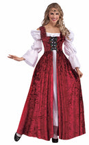 Medieval Lady Lace Up Gown