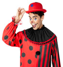 Polka Dot Derby Hat - Red
