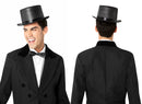 Glitter Mesh Top Hat- Black