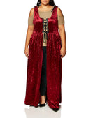 Medieval Lady Lace Up Gown