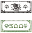 Phoney Money- $500 (50/Pk)