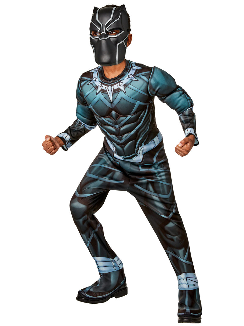 Black Deluxe Panther Costume Child