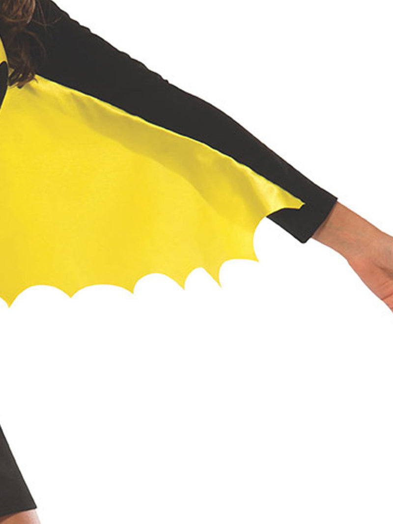 Black Satin Cape - Adult