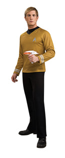 Captain Kirk Star Trek Deluxe Gold Shirt