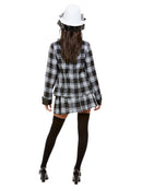 Costumes Australia 90s Clueless Dionne Costume Adult Black Plaid Jacket Skirt Hat Socks_3