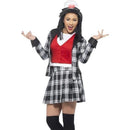Costumes Australia 90s Clueless Dionne Costume Adult Black Plaid Jacket Skirt Hat Socks_4