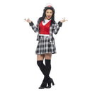 Costumes Australia 90s Clueless Dionne Costume Adult Black Plaid Jacket Skirt Hat Socks_5