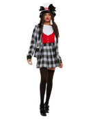 Costumes Australia 90s Clueless Dionne Costume Adult Black Plaid Jacket Skirt Hat Socks_1