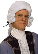 Colonial Man Wig - White