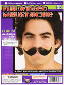 Full Winged Moustache - Black