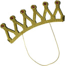 Royal King Crown - Gold With Red