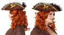 Tricorner Pirate Hat - Brown