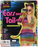Rainbow Leopard - Ears & Tail Set