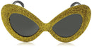 Mod Glitter Glasses - Gold