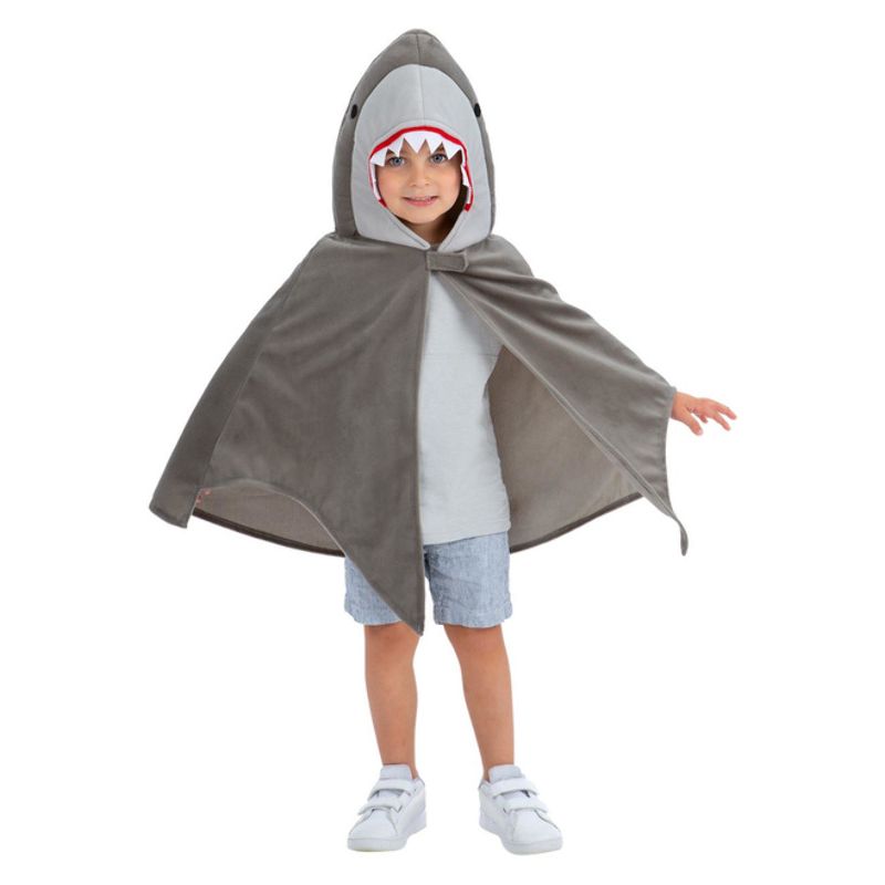 Deluxe Shark Cape Kids Child 1