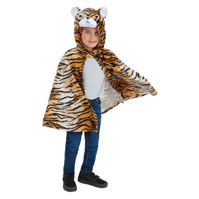 Deluxe Tiger Cape Kids Child 1