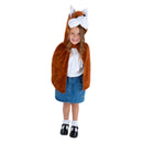 Deluxe Fox Plush Cape Kids Child 1