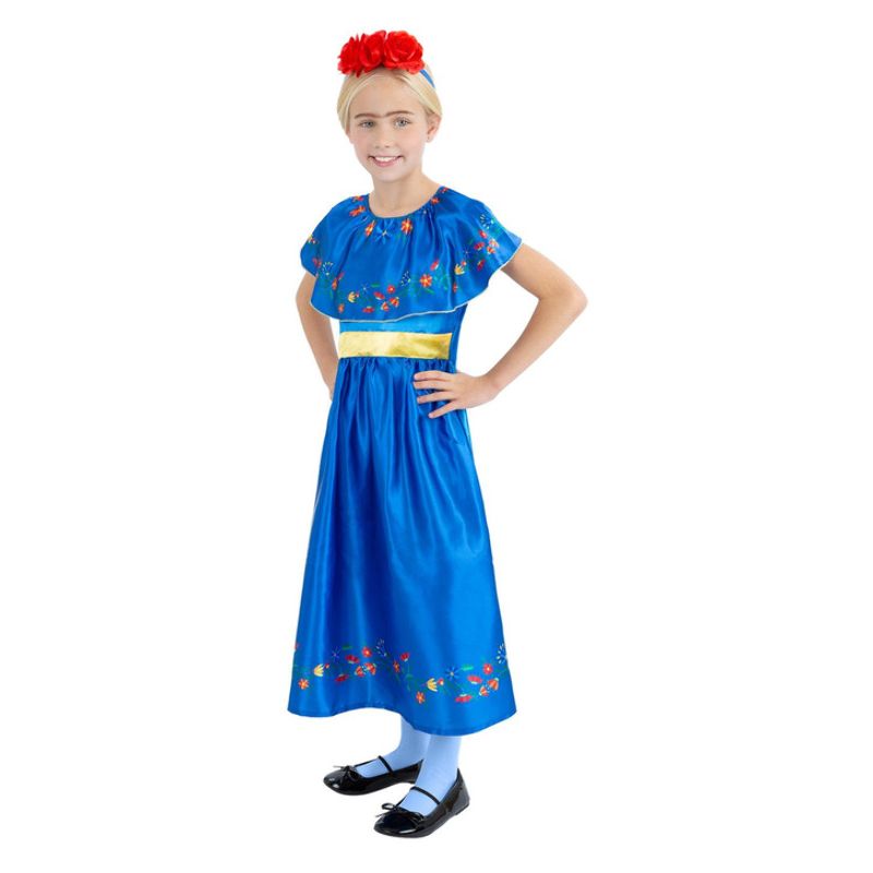 Artist Frida Costume Kids Child 1