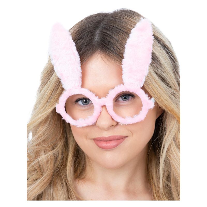 Bunny Glasses Pink Adult 1