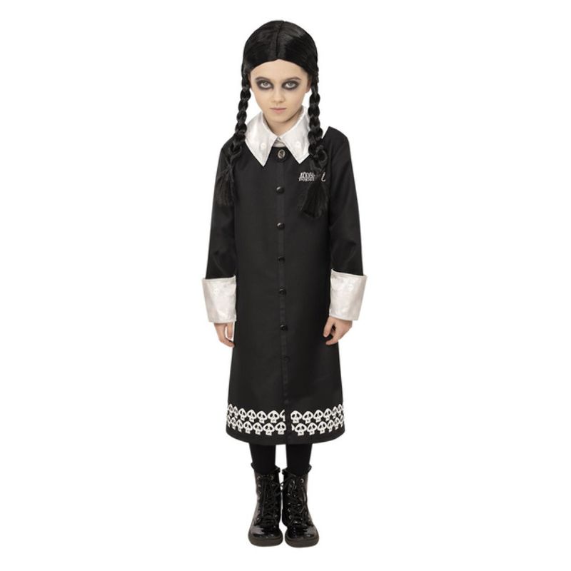 Costumes Australia Addams Family Wednesday Costume Child Black_1