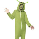 Costumes Australia Alien Costume Kids Green Jumpsuit_1