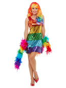Costumes Australia All That Glitters Pride Costume Adult Dress Rainbow_2