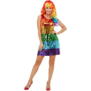 Costumes Australia All That Glitters Pride Costume Adult Dress Rainbow_1