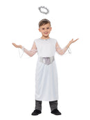 Costumes Australia Angel Costume Kids White Dress with Halo_3
