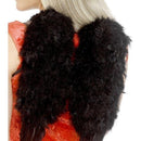 Costumes Australia Angel Wings Feathered Adult Black_1