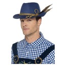 Costumes Australia Size Chart Authentic Bavarian Oktoberfest Hat Adult Blue