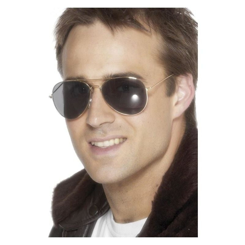 Costumes Australia Size Chart Aviator Specs Adult Gold