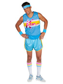Costumes Australia Barbie Ken Exercise Costume Kit Adult_1