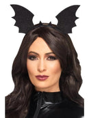 Costumes Australia Bat Wings Headband Adult Black Costume Accessory_1