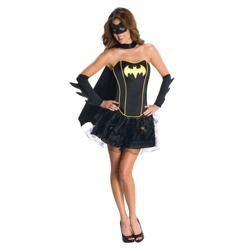 Costumes Australia Batgirl Secret Wishes Corset Skirt Womens Costume_1