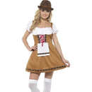 Costumes Australia Bavarian Beer Maid Costume Adult Brown_1