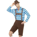 Costumes Australia Bavarian Beer Man Costume Adult Blue Black_1
