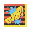 Costumes Australia Beano Tableware Party Napkins x16 Child Yellow Black Blue Red_1