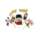 Costumes Australia Beano Tableware Party Photo Props x7 Child Yellow Black Red_1