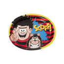 Costumes Australia Beano Tableware Party Platters x4 Child Black Blue Red Yellow_1