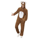 Costumes Australia Bear Costume Adult Brown Jumpsuit_3