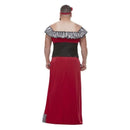 Costumes Australia Bearded Lady Costume Adult Red_2