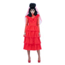 Costumes Australia Beetlejuice Lydia Bride Costume Red Wedding Dress_1