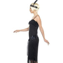 Costumes Australia Black Flapper Costume Ladies 1920s Dress_3