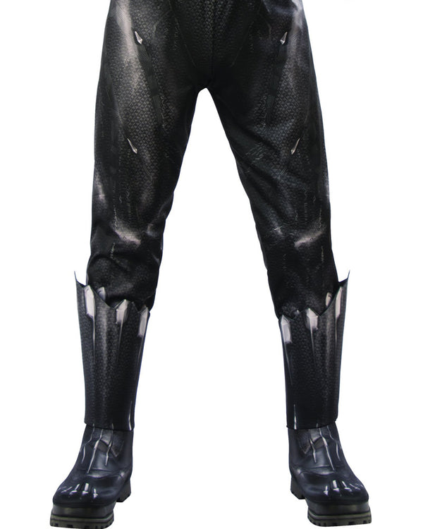 Costumes Australia Black Panther Costume Adult Muscle Suit_5