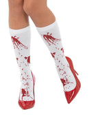 Costumes Australia Blood Splatter Socks Adult White_1