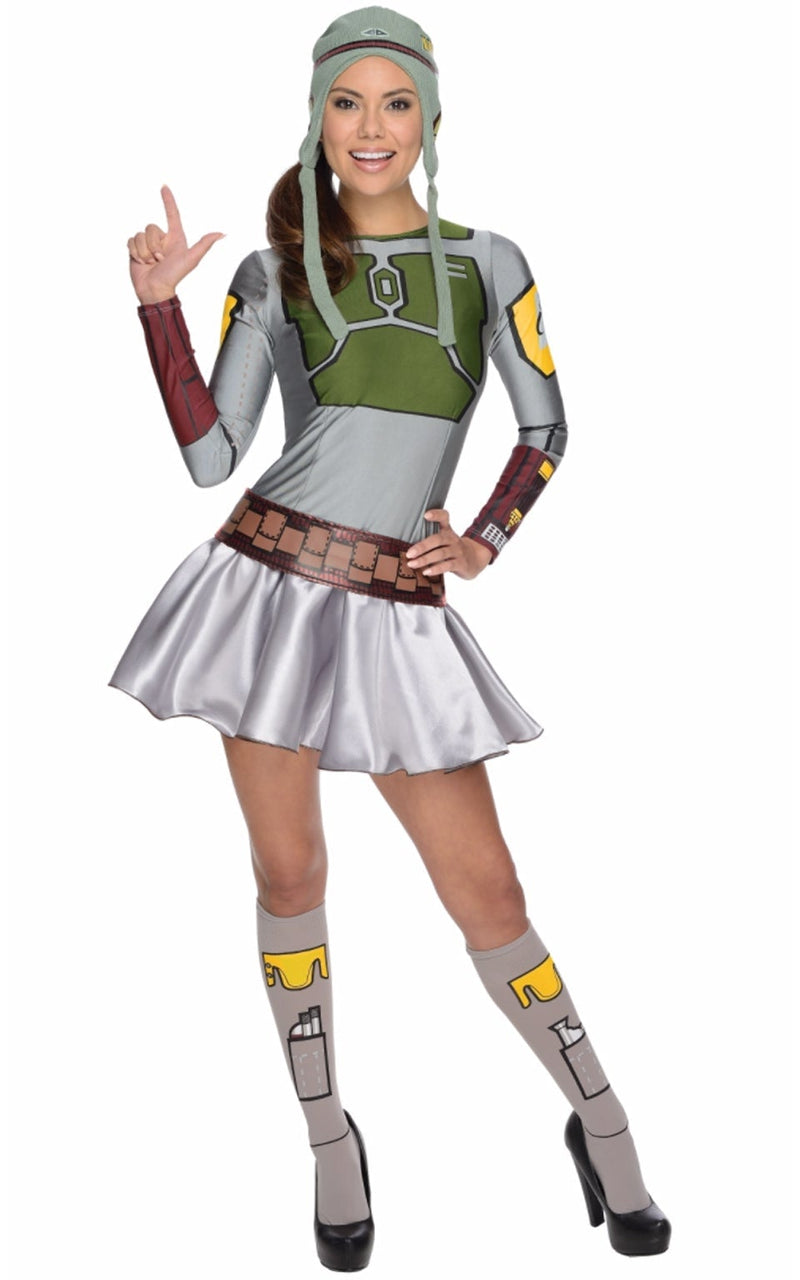 Costumes Australia Boba Fett Womens Mandalorian Costume_1