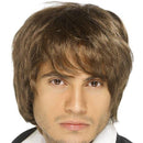 Costumes Australia Boy Band Wig Adult Brown_1