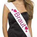 Costumes Australia Braut Sash Adult White_1